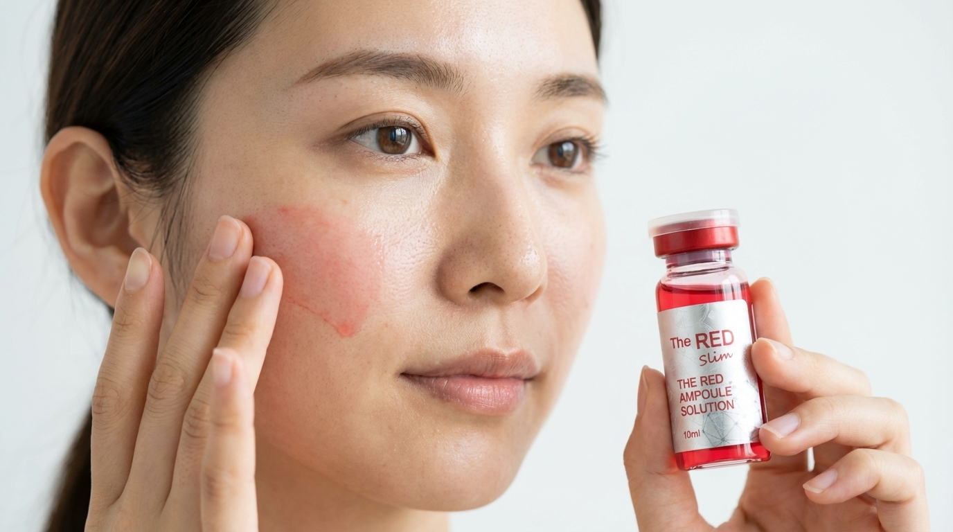RED SHOT脂肪溶解美容液とは？韓国発輪郭ケア美容液の基本メカニズムと